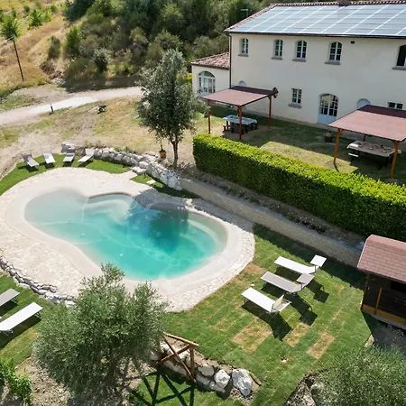 Cabrandano Delle Colline Marchigiane Con Biopiscina Montecalvo in Foglia