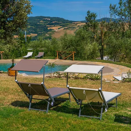 Cabrandano Delle Colline Marchigiane Con Biopiscina Villa Montecalvo in Foglia
